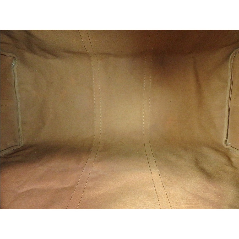 Louis Vuitton Classic Monogram Tan Duffel Bag - Picture 11 of 16